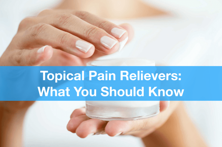 Topical Pain Relievers What You Should Know Mississauga and Oakville